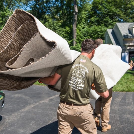 Carpet removal