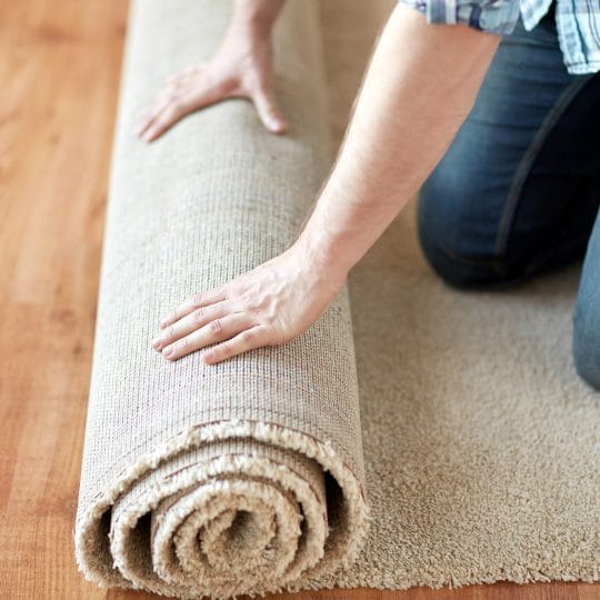 removing carpet