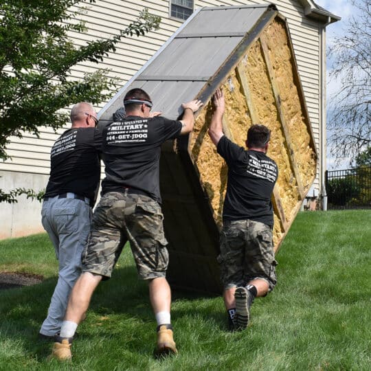 shed removal