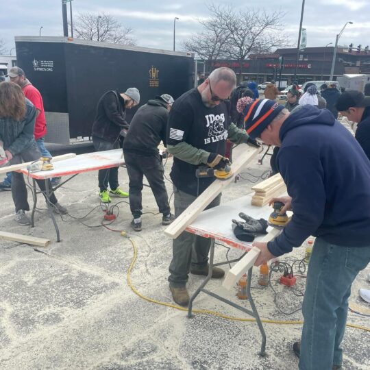 JDog owners helping in the community