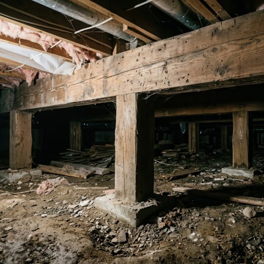 Cleaning Your Attic and Crawl Space